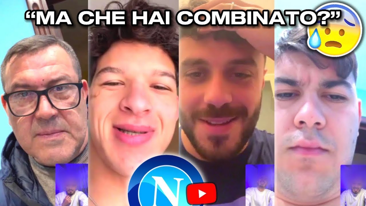 💇‍♂️ Il NAPOLI YOUTUBE REAGISCE ai miei NUOVI CAPELLI! 🥵 Sono rimasti scioccati...