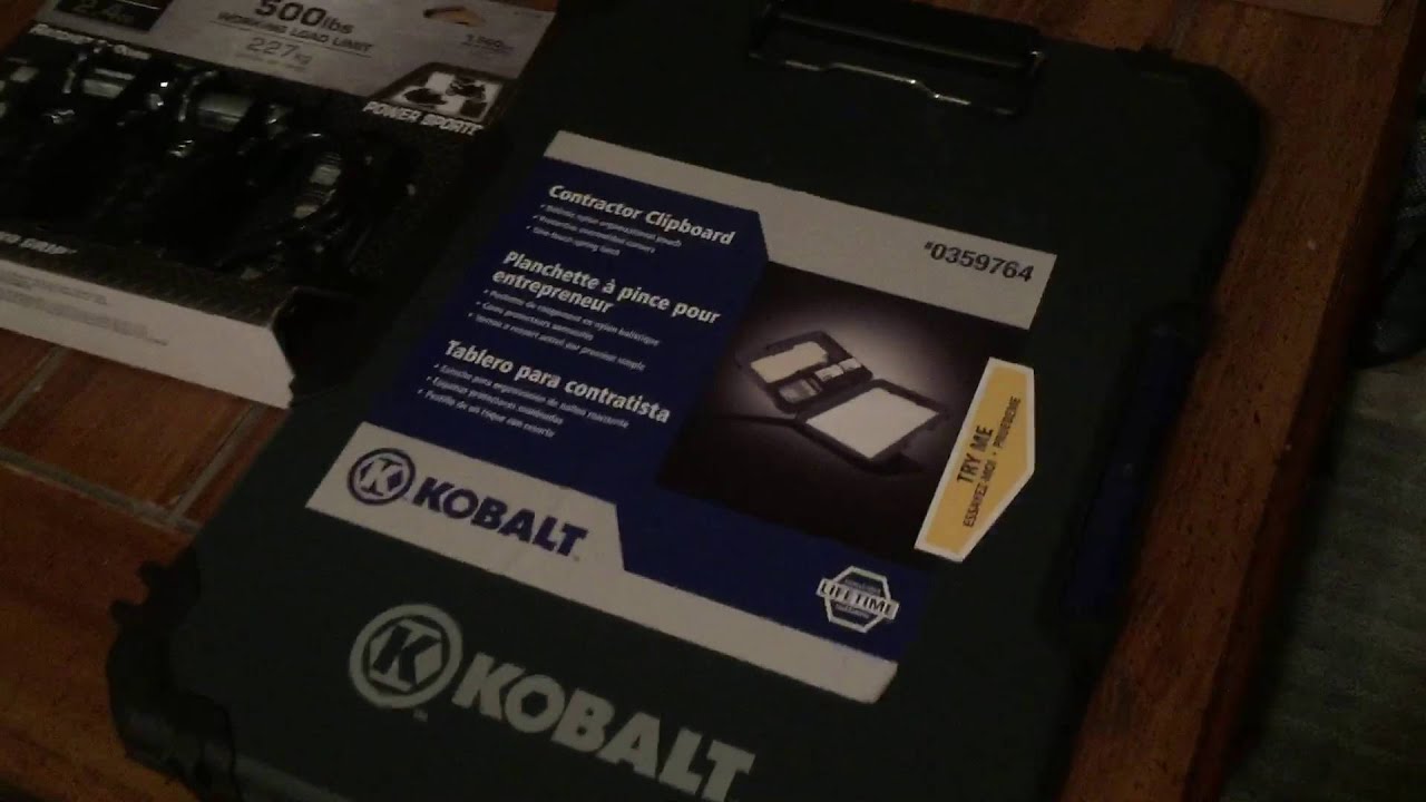 New Kobalt clipboard YouTube