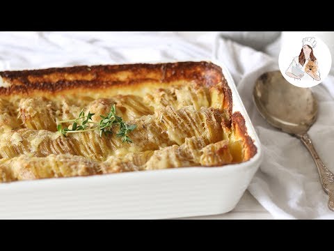 How to make HASSELBACK POTATOES recipe (Baked Potato). 