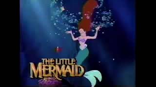1991 Disney Channel Bump The Little Mermaid Exclusive Tv Premiere Promo - Aired March 1991