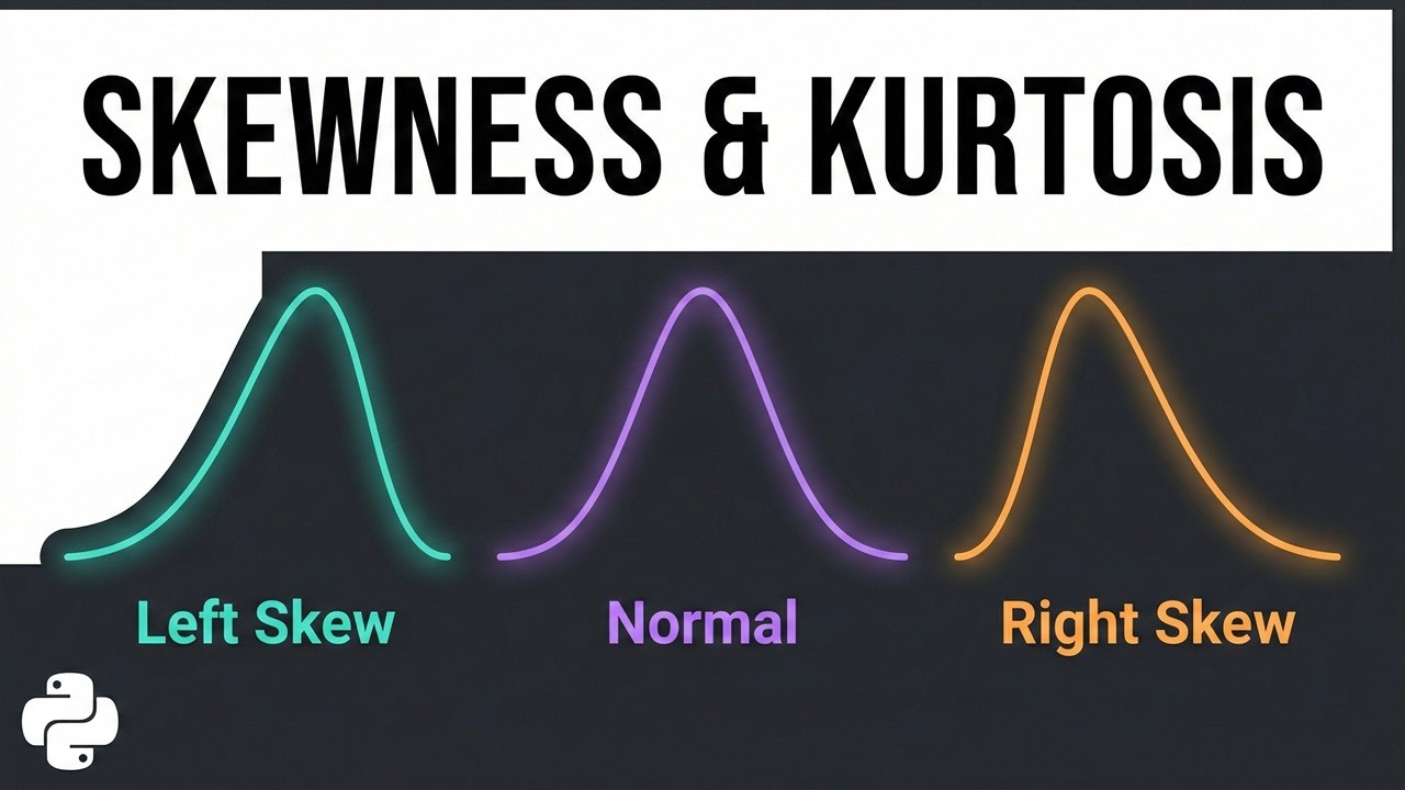 Why Your ML Model Fails: Skewness & Kurtosis in Data Science - YouTube