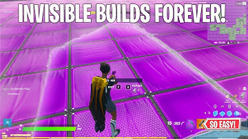 HOW TO MAKE BUILDS GO INVISIBLE FOREVER! (DOESN