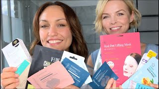 Sheet Masks Haul | Chin firming Mask | Beauty Haul | Ali & Nesh Edits