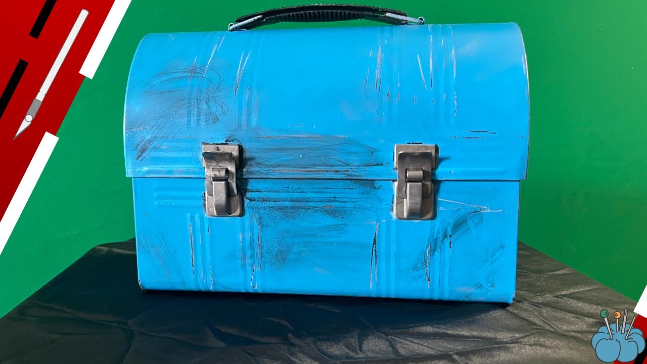 How to Make the Fallout 76 Lunchbox from a Thrifted Lunch Pail