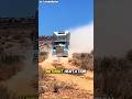 Powerful Truck Journey on a Dusty Road| #shorts #shortvideos