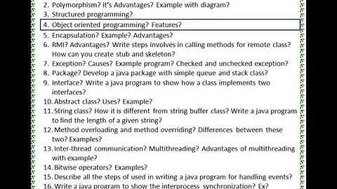 IGNOU MCS-024(Programming in java) Guess Questions!