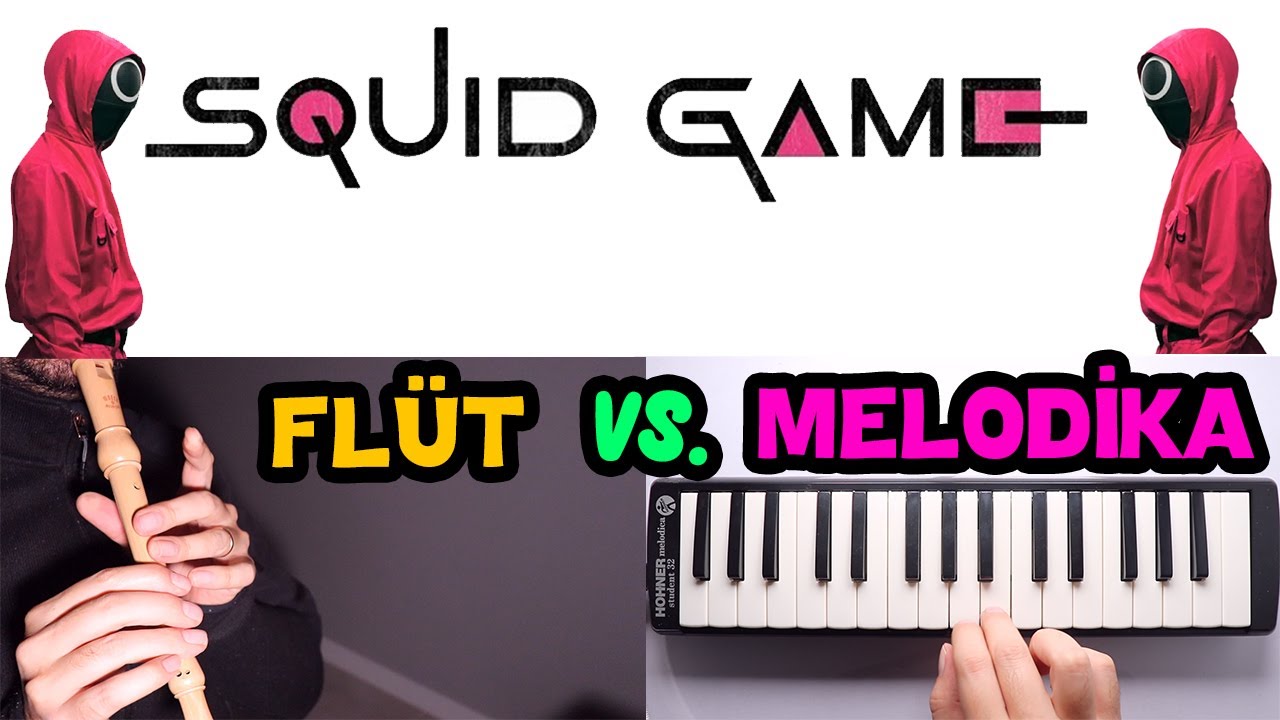 SQUID GAME Melodika vs. Flüt Ses Veriyorum YouTube