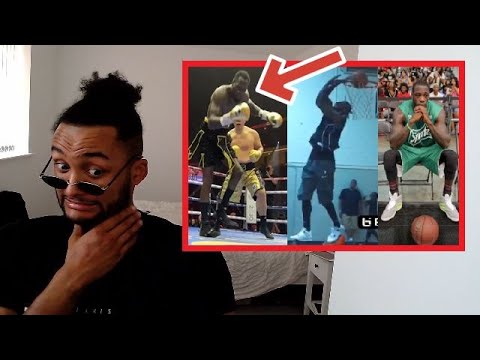 LEAKED VIDEO! Deontay Wilder BASKETBALL Player Genetics CAUSED 'Spin