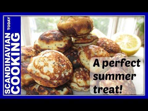 Æbleskiver ♥ How to Make Homemade Tasty Lemon Poppy Seed Aebleskiver Recipe 🍋