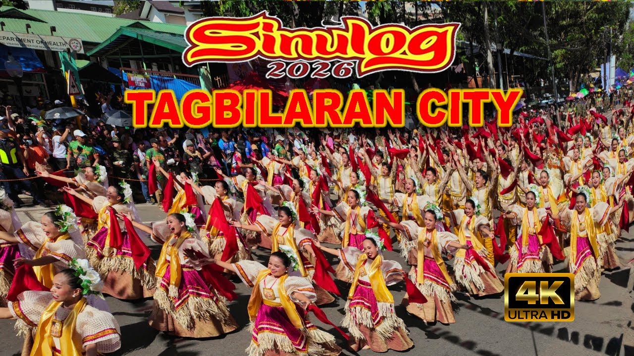 SINULOG FESTIVAL Grand Parade 2026: TAGBILARAN CITY, BOHOL  Street Dancing Performance