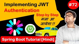 Implementing JWT Authentication using Spring Boot Step by Step | Spring boot tutorial in HINDI