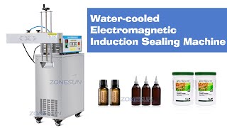 How to  use ZS-FK6000 Water-cooled Electromagnetic Induction Sealing Machine