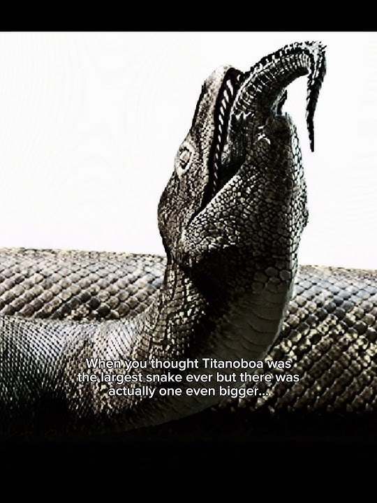 Titanoboa wasn’t the longest snake… #prehistoric #titanoboa #snake #vasukiindicus #dinosaur #animals