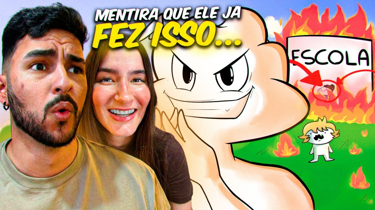 APENAS UMAS COISAS ERRADAS QUE EU FAZIA NA ESCOLA | Saiko - Apenas um react