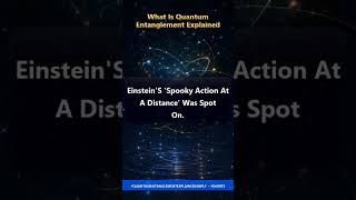 Tiny particles connected in a mysterious link