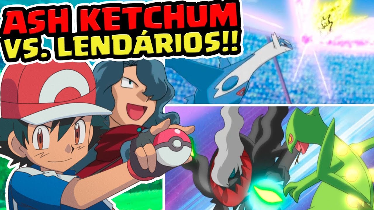 POR QUE O ASH NÃO TEM NENHUM POKÉMON LENDÁRIO? (dói