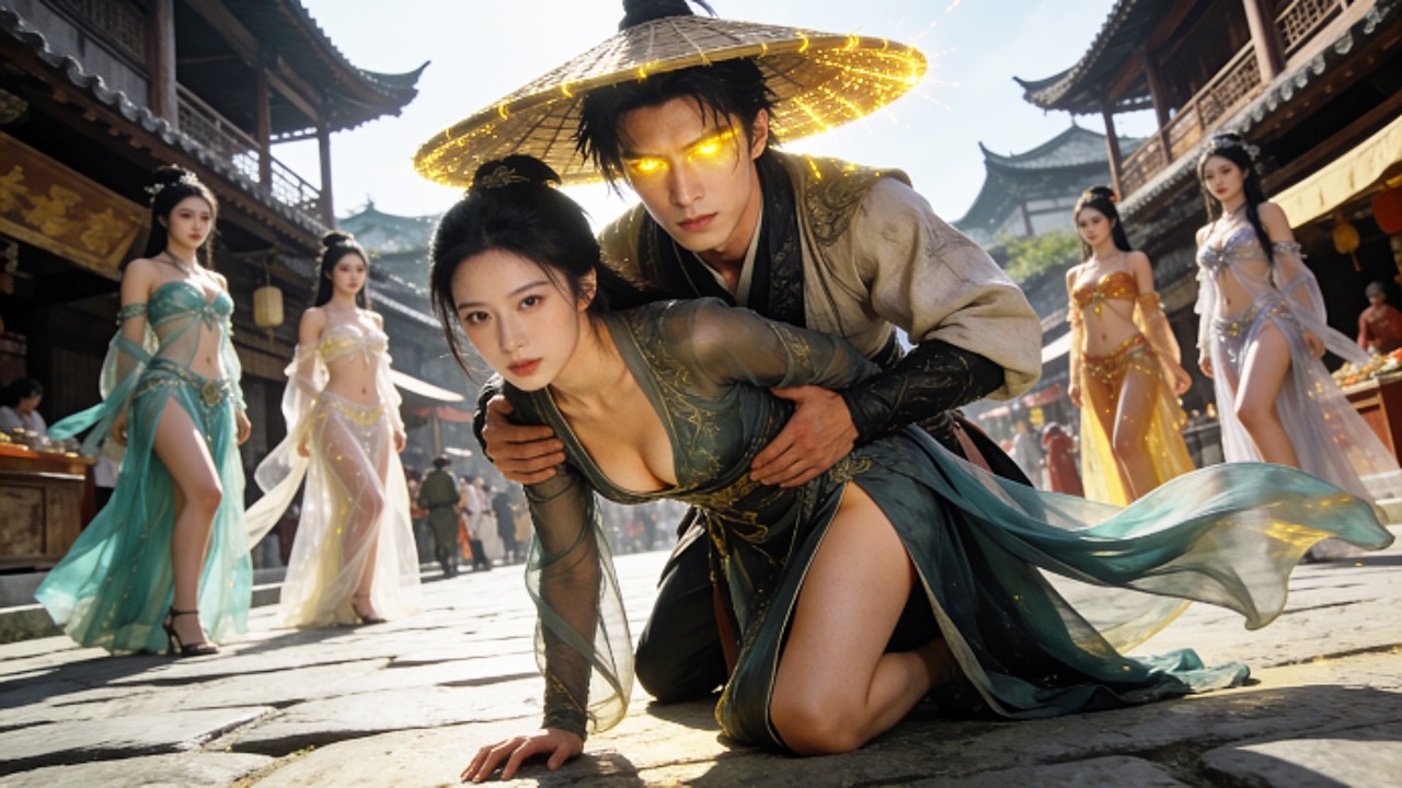 سيد عظيم يتخفى كطالب وضيع—مئة طالبة جميلة يقعن في حبه سرًا!