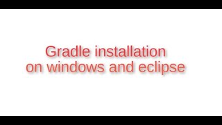 #Gradlesetuponwindows#Gradleconfigurationeclipse|gradle setup on widows|gradle config on eclipse