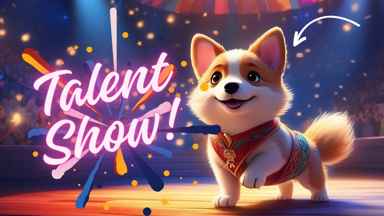 Paws of Joy Toshi's Talent Show Inspired by Toshi cuteanime 