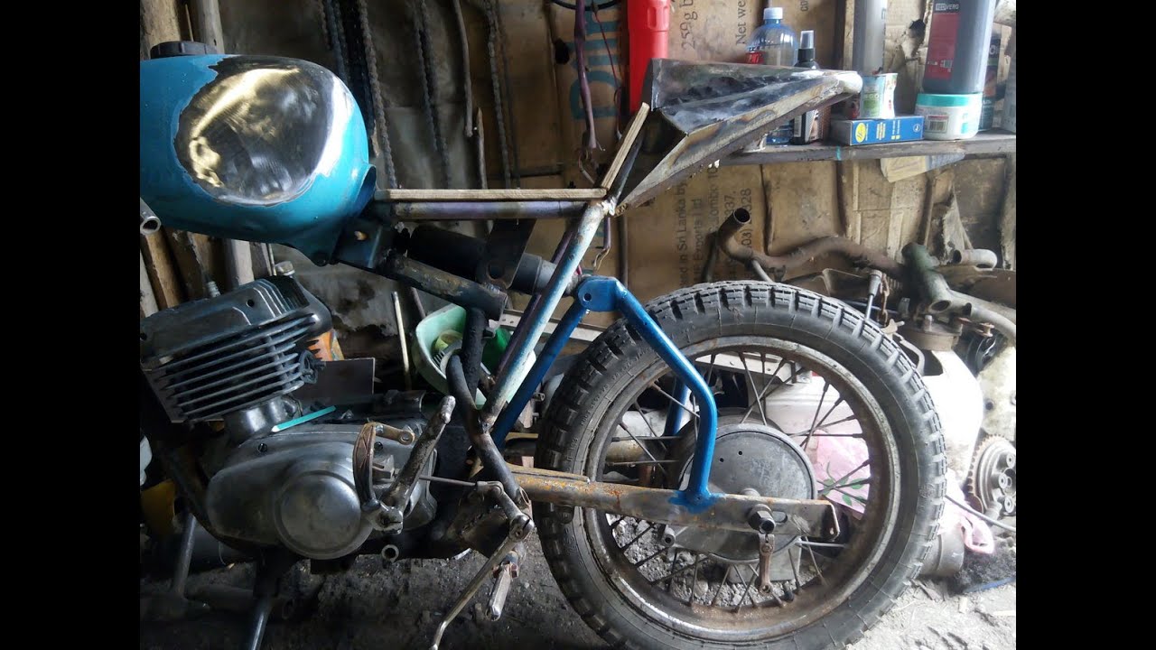 Тюнинг Минска часть 8 tuning an old motorcycle - YouTube