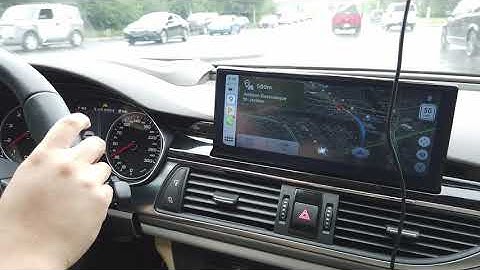 RSNAV.COM S3 Android 9.0 System Function Demonstration on 2012 A7 Part 1.