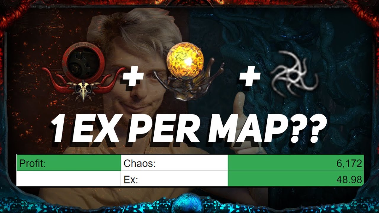 Blight, Einhar and Expedition = BIG MONEY! 50 Maps profit breakdown [PoE 3.17]