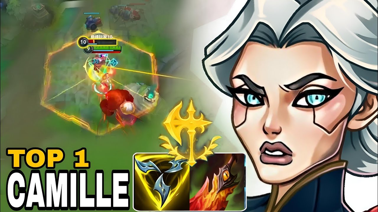 TOP 1 CAMILLE GAMEPLAY IN CHINA SERVER | CAMILLE 1V9 - YouTube
