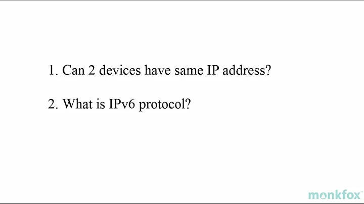 Networking Interview Questions : Can 2 Devices have the same IP address?