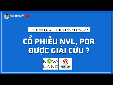 Video Cổ phiếu PDR NVL được 