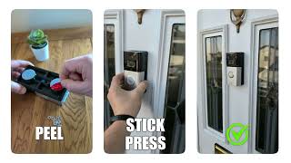 Ring Doorbell No-Drill Sticky Plate