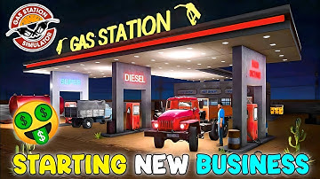 I STARTED MY OWN GAS STATION 😎 | GAS STATION JUNKYARD SIMULATOR #1