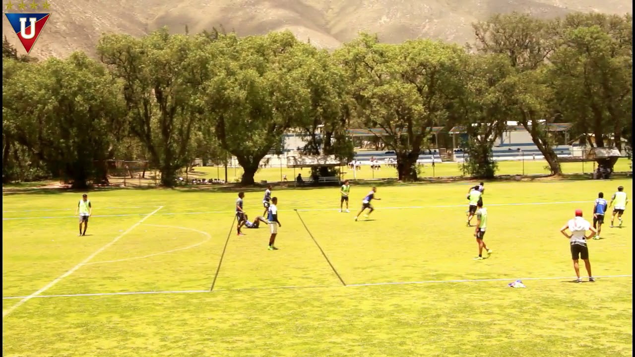 Entrenamiento Reserva, Reducido con intención de cerrar la línea de pase fútbol de guatemala