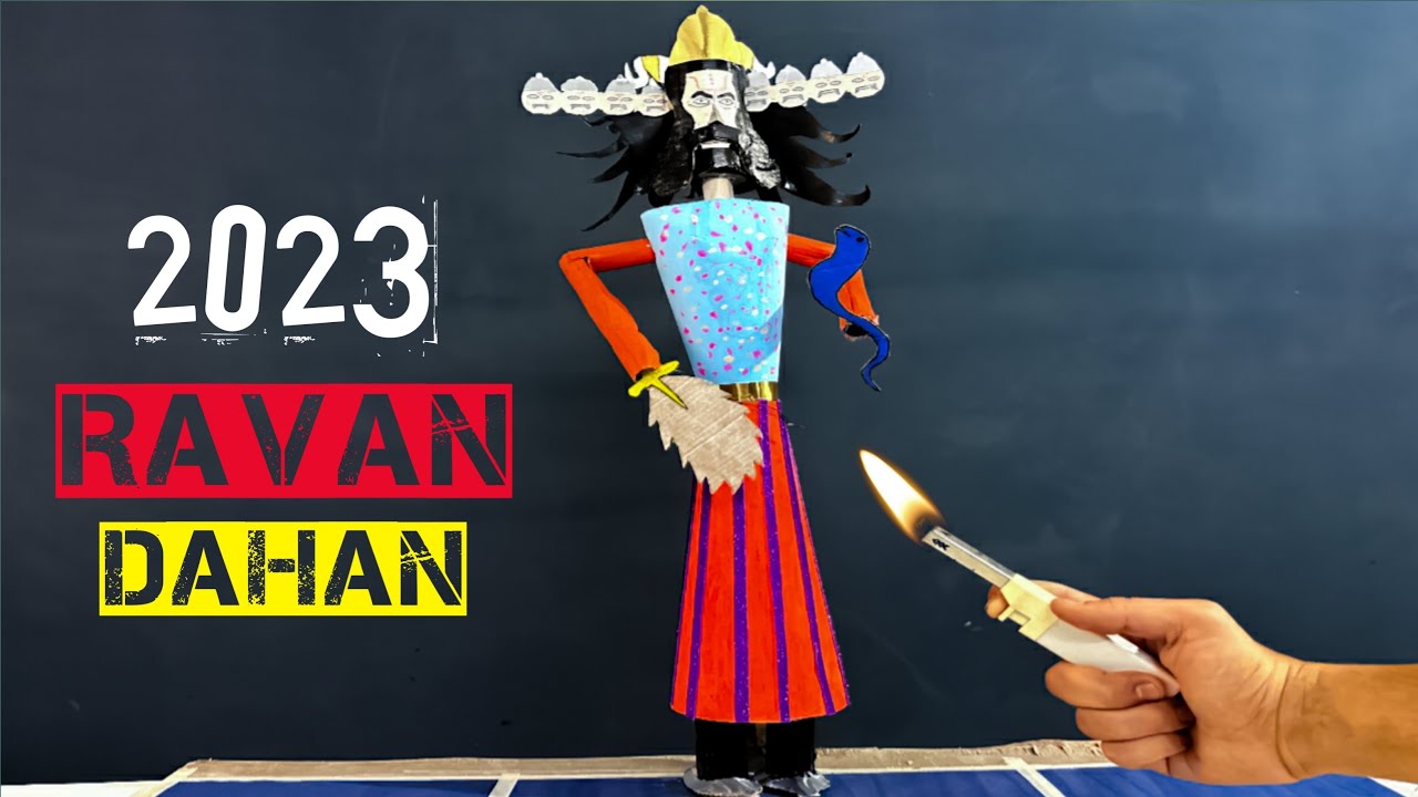 रावण दहन | Dussehra 2023 | Ravan dahan on Dussehra - YouTube