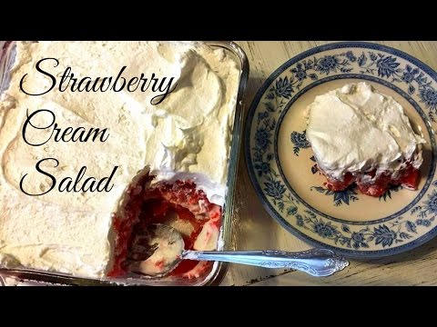 Strawberry Cream Salad 