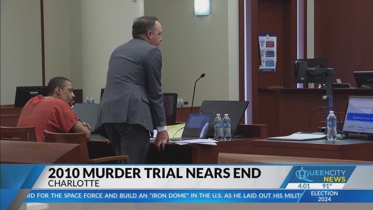 Closing arguments underway in 2010 Charlotte murder, rape trial - YouTube