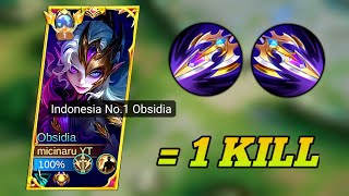 Download Lagu OBSIDIA SEA HALBERD BUILD AUTO MANIAC!! | TOP 1 GLOBAL OBSIDIA RECOMMENDED BUILD \u0026 EMBLEM 2025 MLBB MP3