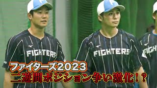 紅白戦3ランの石井一成インタビュー‼ファイターズの二遊間レギュラー争い展望＜2/2ファイターズ春季キャンプ2023＞