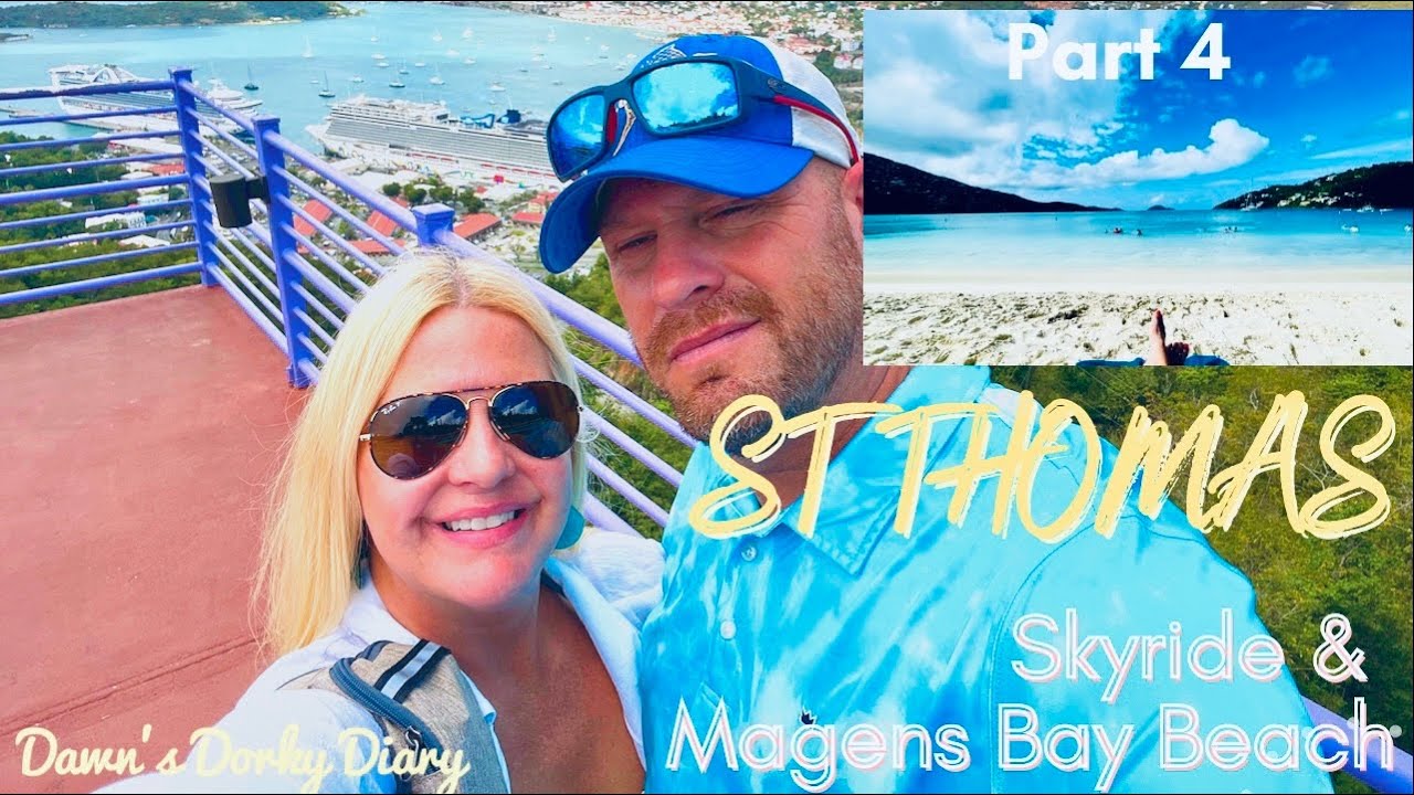 St Thomas | Skyride to Paradise Point| Magens Bay |Royal Caribbean  |Symphony of the Seas - YouTube