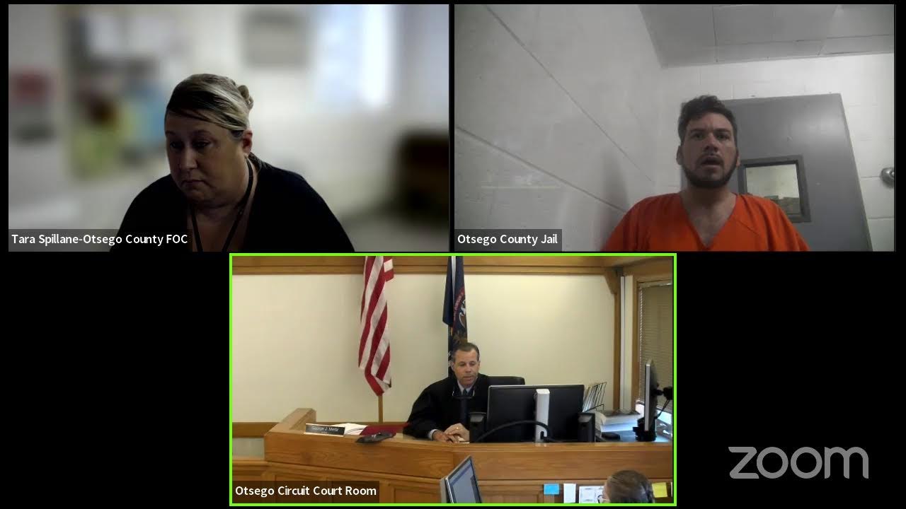 46th Circuit Court Judge George Mertz Otsego Hearing 7/9/24 YouTube