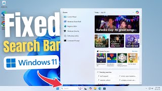 How To Fix Search Bar Not Working on Windows 11 ( 2025 )