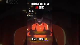 Ranking The Best JJK Edits #viral #anime #shorts #usa