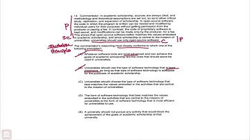 June 2007 LSAT LR2 Q14