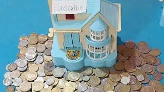 The Coin Kennel ASMR is live!piggy bank dog house #old coins sounds#shorts#asmr#shorts feed#trend
