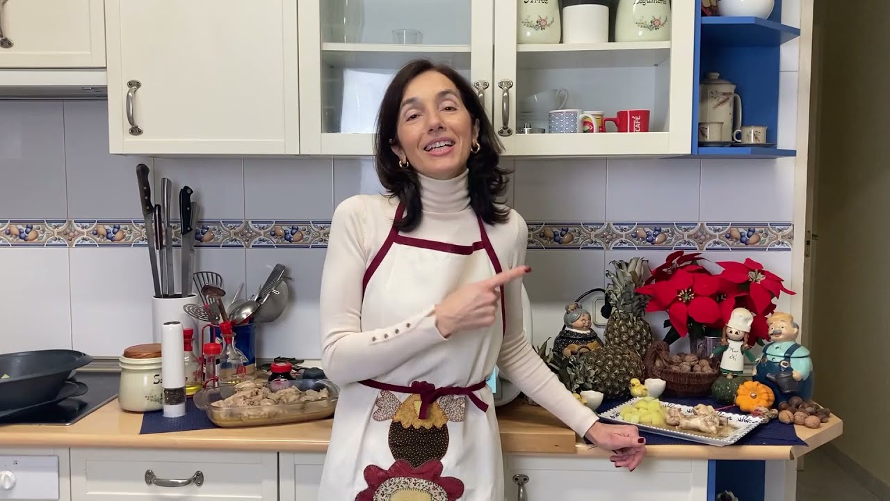 Menú completo:Alitas de pollo al ajillo con patatas en thermomix.