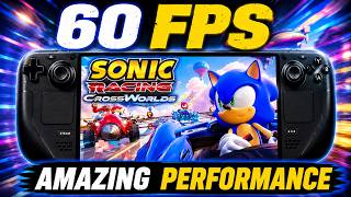 Sonic Racing: CrossWorlds Steam Deck Performance Test | 60 FPS on High Settings!