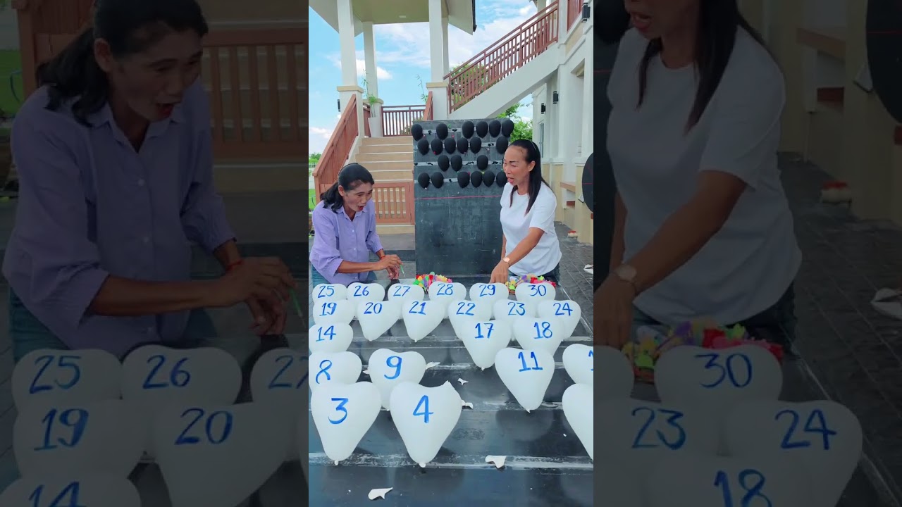 ปาโป่งหาเลขลุ้นรางวัล