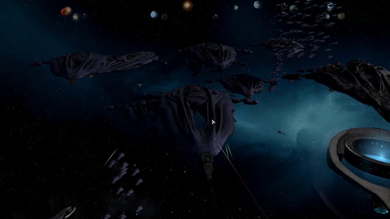 Sins of a solar empire Stargate Races mod : Wraith gameplay - YouTube