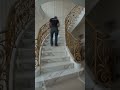 aesthetic staircase glow up ⚡🌸 | lights and flowers transformation #shorts