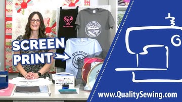 How Do I Make My Own Screen-Printed T-Shirt with a ScanNCut?