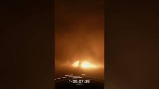SpaceX Falcon 9 Lands at Landing Zone 4 🚀 Perfect Touchdown #youtubeshorts
